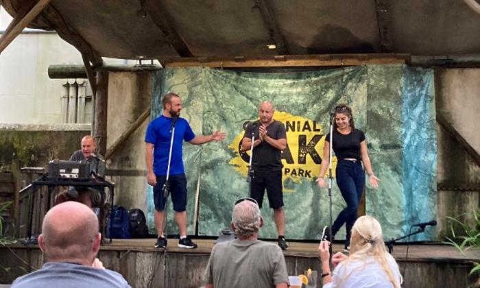 No two shows are the same since the audience takes the lead at Improv Night in Colonial Oak Music Park. 