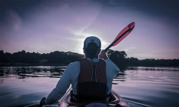 Hallowes Cove Sunset Kayaking in St. Augustine, FL. 