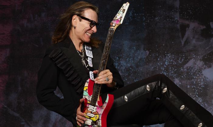 World renowned guitarist Steve Vai will stop by the Ponte Vedra Concert Hall on his world tour in 2022.