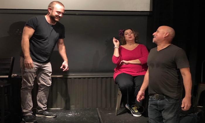The Adventure Project performing with First Coast Comedy