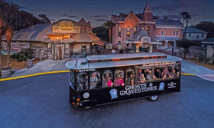 The Ghosts & Gravestones tour includes a visit inside one of the most haunted buildings in St. Augustine -- The Old Jail.