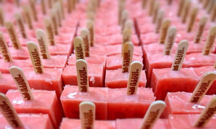 The Hyppo creates gourmet popsicles in a wide variety of flavors.