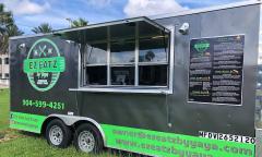 Outside view of the EZ Eatz by Yaya food truck