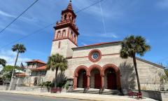 The exterior of the Grace United Methodist Church