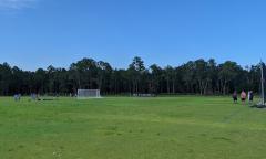 One of the grass fields at Rivertown II Athletic Complex