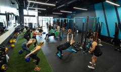 The gym space at Body Fit Training
