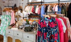 Clothes presented at the boutique