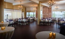 A1A Ale Works' Bayview Room is an elegant choice for a wedding reception or private banquet.