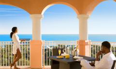 Ocean and golf course views at Hammock Beach Golf Resort & Spa