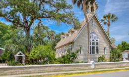 St. Cyprian's Episcopal Church in St. Augustine's historic Lincolnville neighborhood.