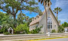 St. Cyprian's Episcopal Church in St. Augustine's historic Lincolnville neighborhood.