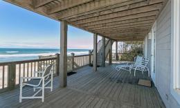 The view from the back deck at the Piece of Paradise property is sure to delight vacationers.