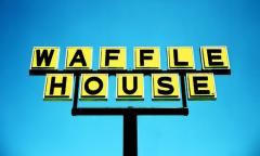 The Waffle House sign