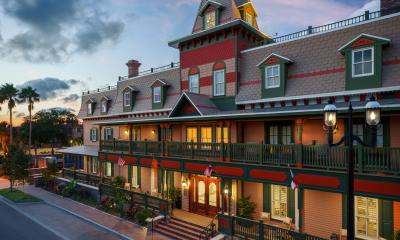 The exterior of the Renaissance Downtown St. Augustine hotel
