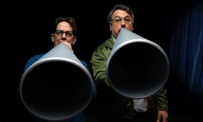They Might Be Giants Press Photo. 