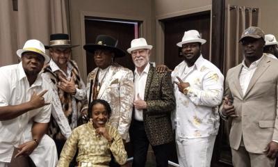 The Shaelyn Band standing together, smiling.