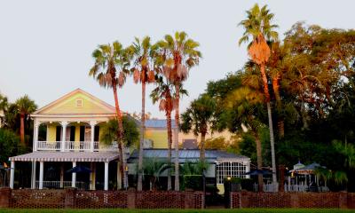 The exterior of a restaurant