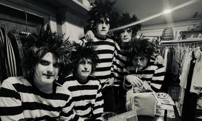 Members of the tribute band The Smiths (Robert) in their stage personas