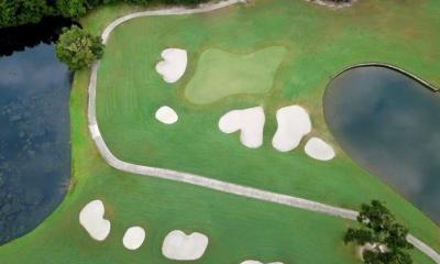 A section of the course at St. Johns Golf and Country Club in St. Augustine.