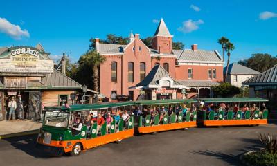 Old Town Trolley Tours offers a convenient way to get around town and learn all about St. Augustine's amazing history.
