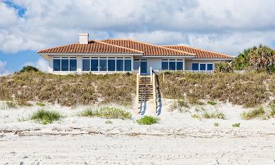 Vacation rental on the beach in St. Johns County, Florida