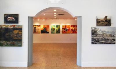Inside the Cultural Center at Ponte Vedra Beach.
