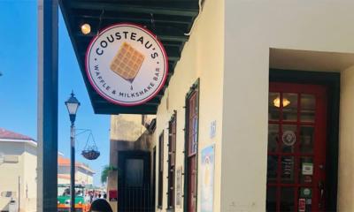 Cousteau's Wafle and Milkshake Bar is located in the heart of downtown St. Augustine, FL.