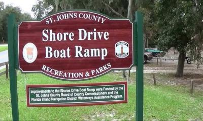 Shore Drive Park and Boat Ramp in St. Augustine, FL