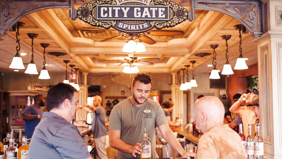 City Gate Spirits Distillery Visit St Augustine CityGateSpirits CoverAug2022 25X15 WEB 