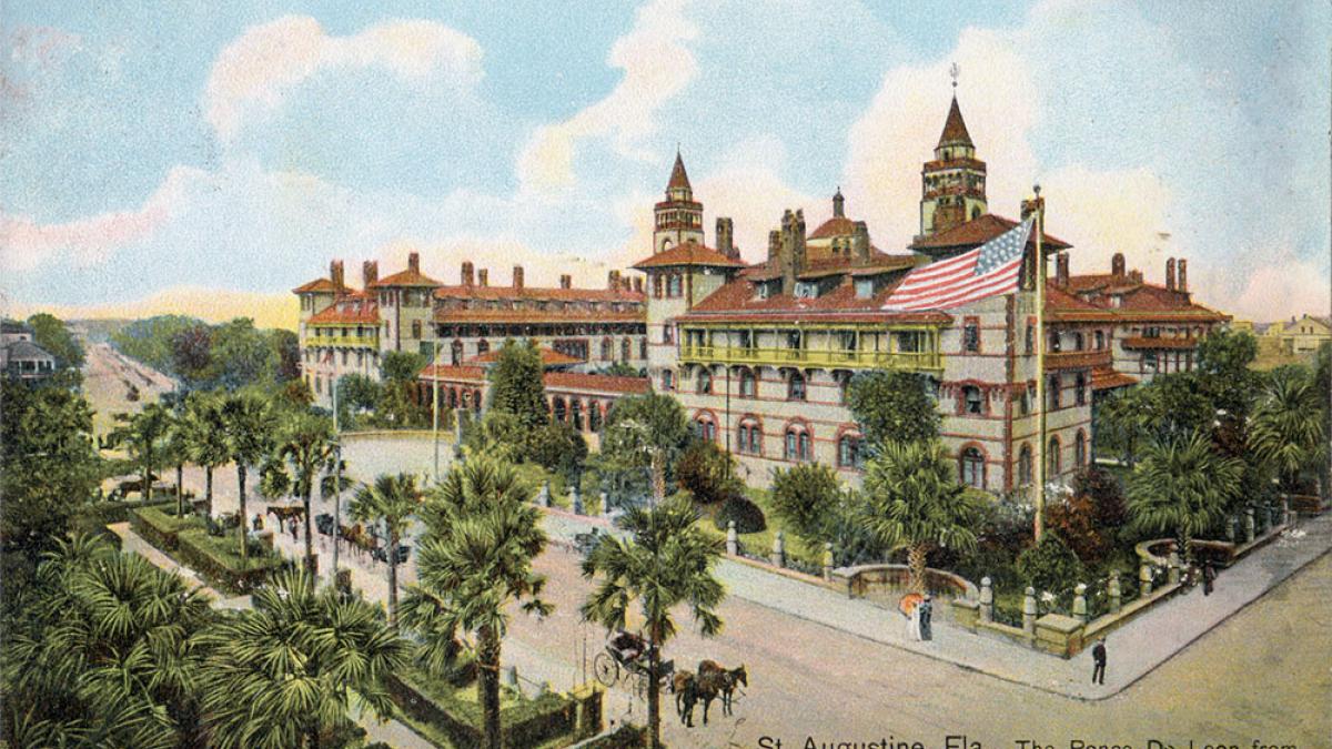 Ponce de Leon Hotel from Cordova Visit St. Augustine