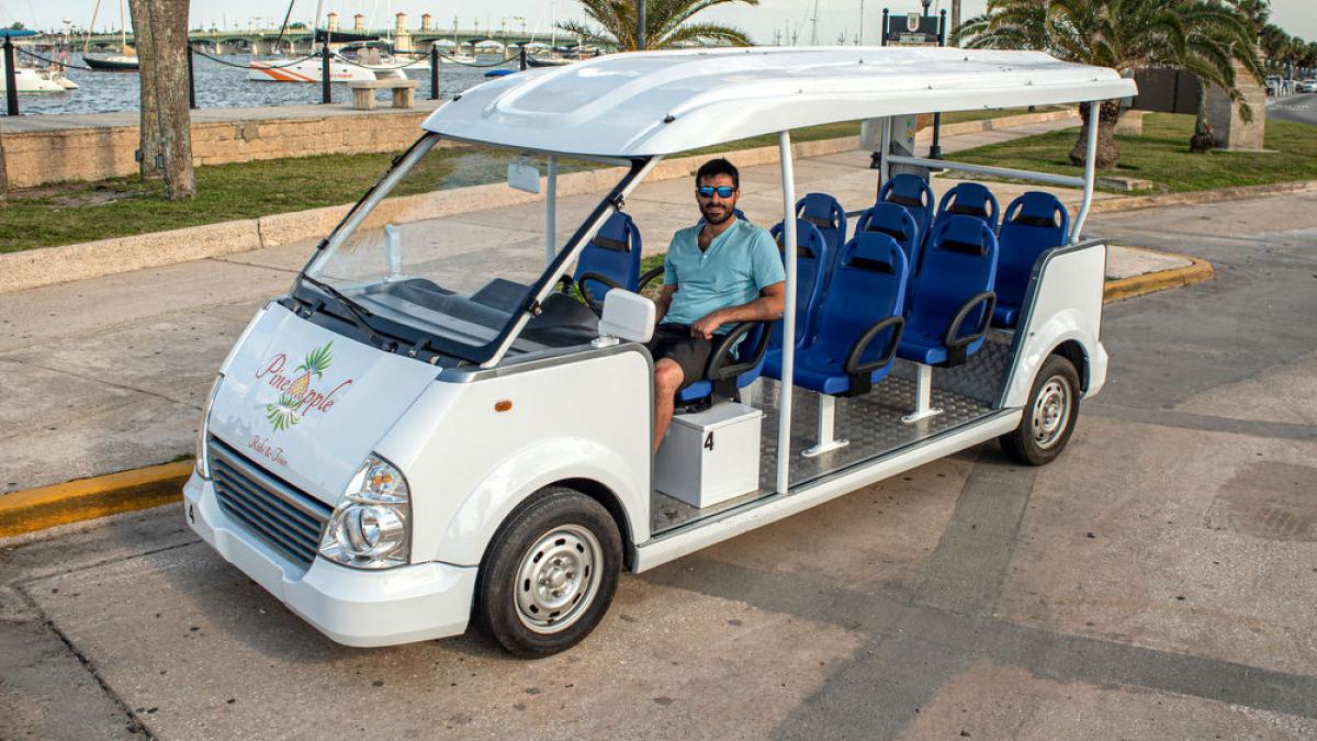 Pineapple Ride & Tour Visit St. Augustine