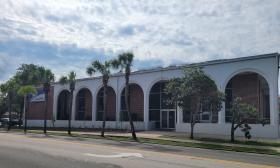 USPS building Exterior on King Street in St Augustine, Florida