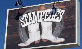 Bring your cowboy boots to Stampedes Dance Hall.
