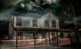 The house on Spanish Street, known for a ghost in the attic