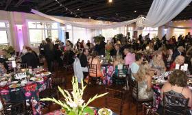 Attendees at Miracle on the Bayfront enjoy dinner at the White Room in St. Augustine