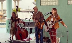 Three Dimensional Band performing at Vilano Pier