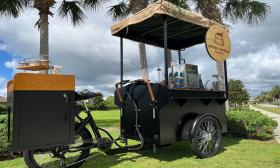 Coffee Peddler Florida coffee cart