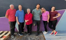 The Adventure Project's genNOW improv troupe at Unscripted Comedy in the Limelight