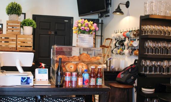Bagels and more at Ancient City Brunch Bar in St. Augustine, FL