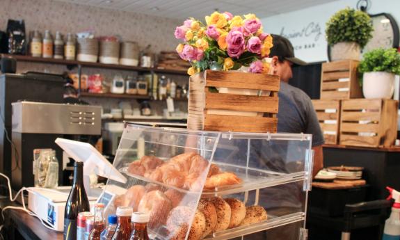 Bagels and more at Ancient City Brunch Bar in St. Augustine, FL