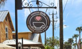 Chocolattes offers chocolates, coffee, and more at its quaint location in St. Augustine, FL