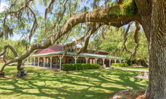 Outside the St. Augustine Rod and Gun Club