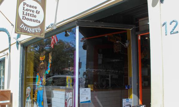 Peace, Love and Little Donuts offers old-fashioned cake donuts with far-out flavors in downtown St. Augustine, FL