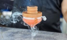 Smoked Cocktail from 1912 Ocean Bar & Rooftop