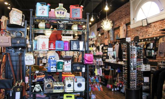 The eclectic collection at MOD Mari clothing shop in downtown St. Augustine