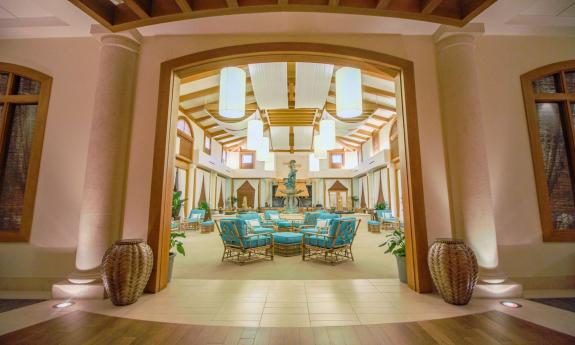 The sitting room inside the Spa at Ponte Vedra Inn