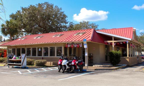 Solano Cycle rents motor scooters and bikes, as well as wheelchairs and walkers