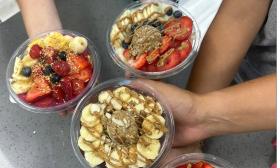 Smoothie bowls from Aberdeen Smoothie