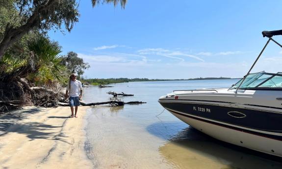 Private excursion to a secluded beach area