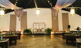 Decorated venue space at Parlor Room Events